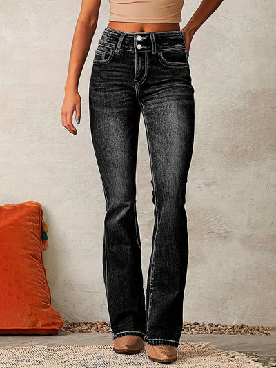 Aya™ | Jean taille haute à coupe large