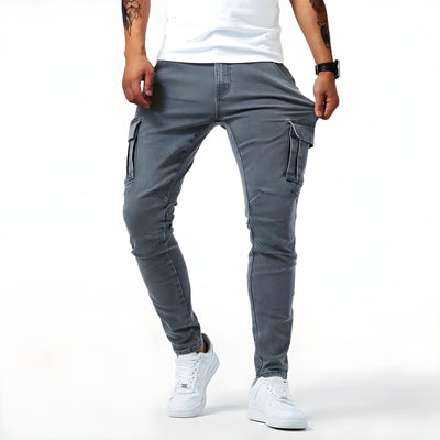 Samuel™ | Pantalon cargo en denim stretch