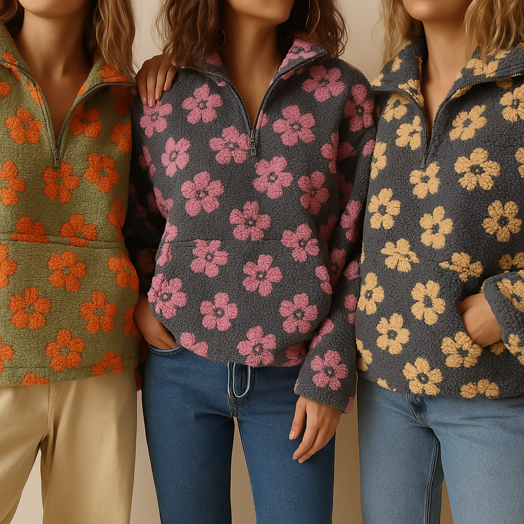 Daisy | Pull en polaire Bloom