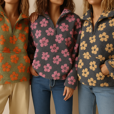 Daisy | Pull en polaire Bloom