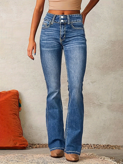Aya™ | Jean taille haute à coupe large