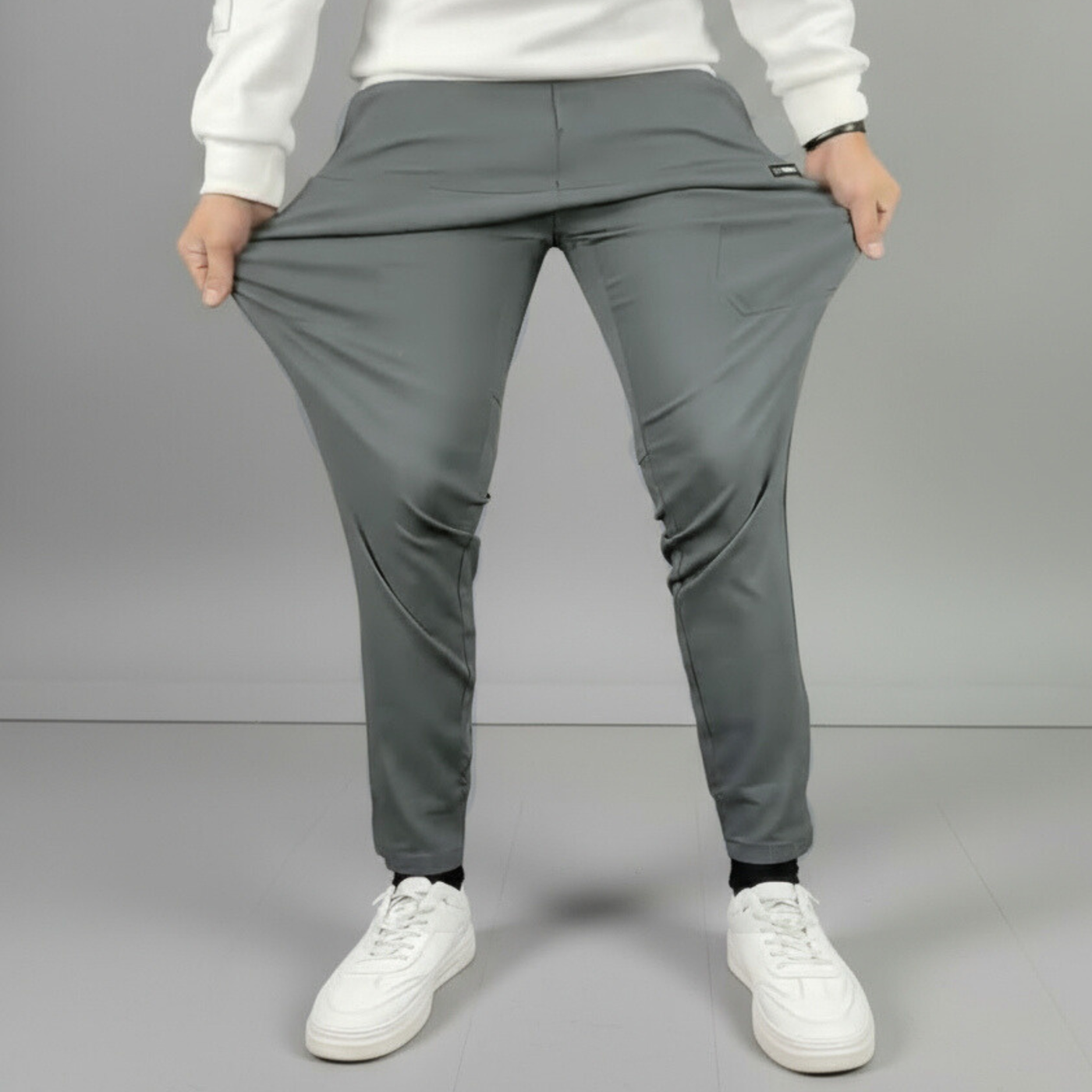 TOMMASO - PANTALON CARGO STRETCH PREMIUM