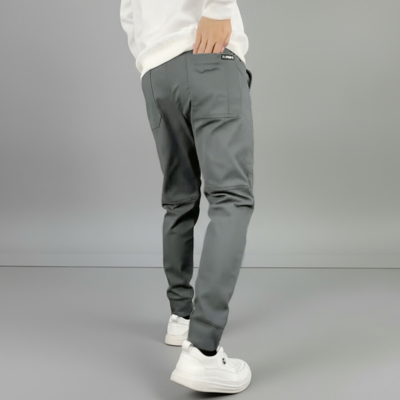 TOMMASO - PANTALON CARGO STRETCH PREMIUM